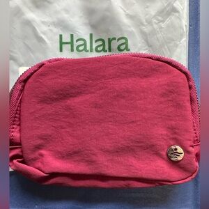 Halara Maroon Waist Bag